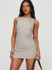 Live | Romper Brown Stripe Tall