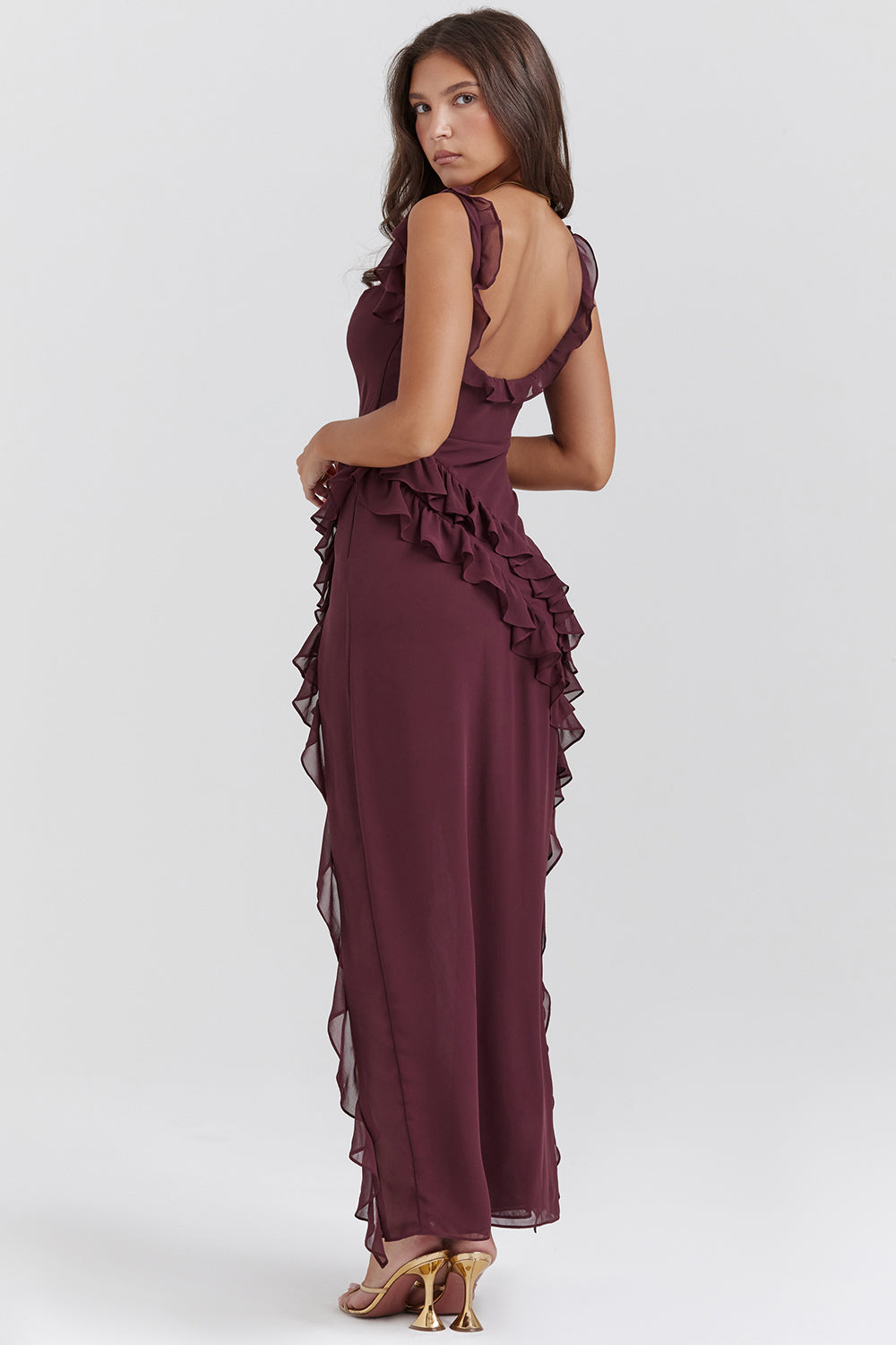 Ariana | Georgette Maxikjole