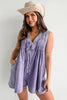 Ina | Denim Romper