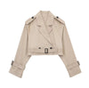 Elvina | Kort Trenchcoat