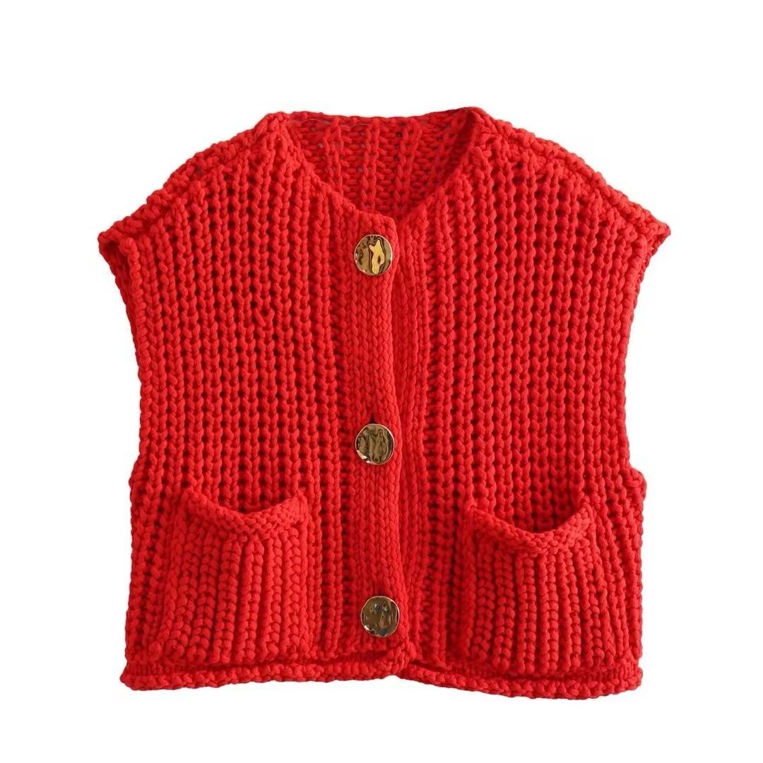 Sigrit | Knitted style vest