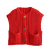 Sigrit | Knitted style vest