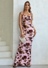 Soline | Blomstrete Maxikjole