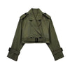 Elvina | Kort Trenchcoat