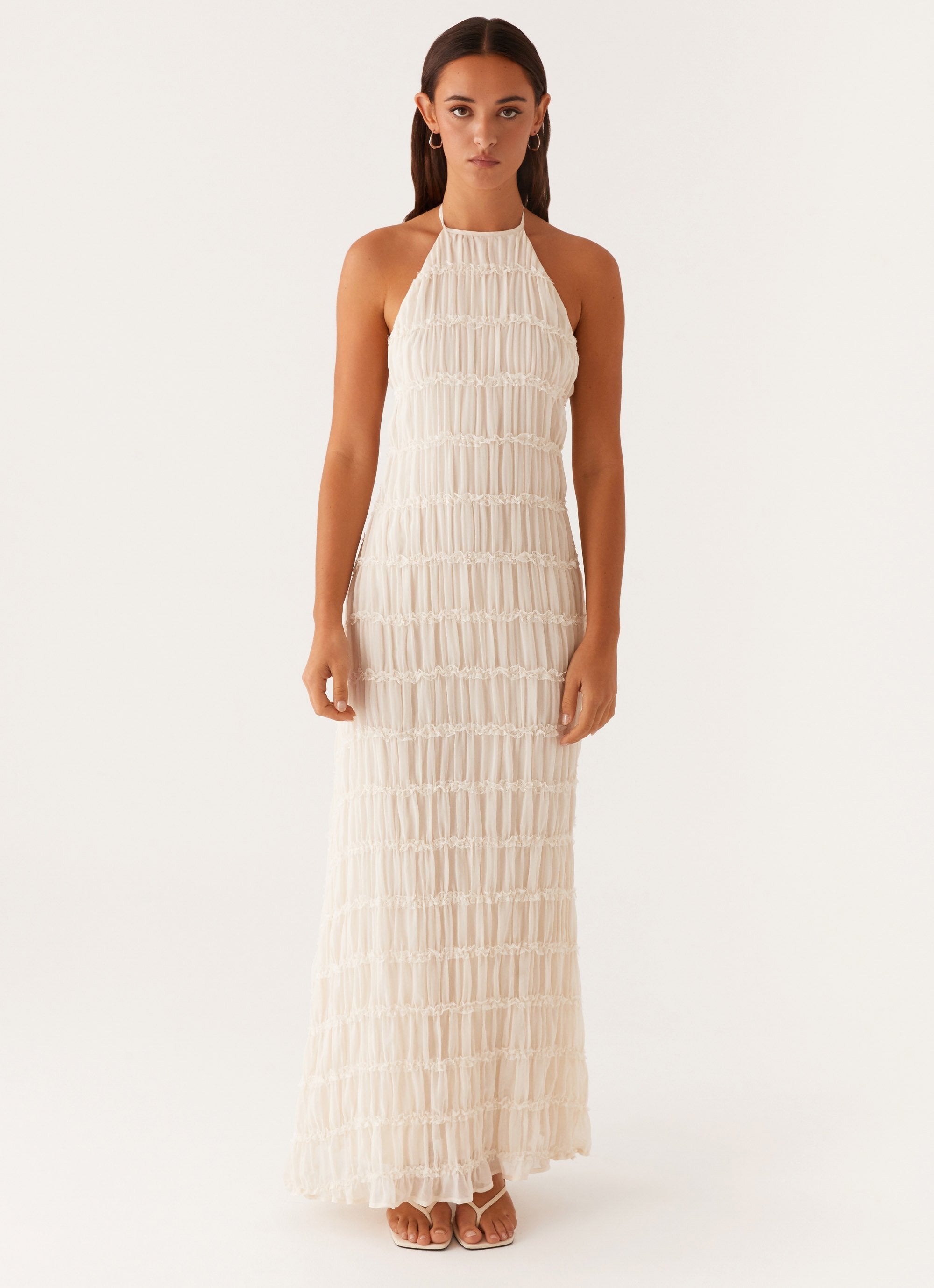 Sofie | Halterneck Maxi Kjole