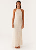 Sofie | Halterneck Maxi Kjole
