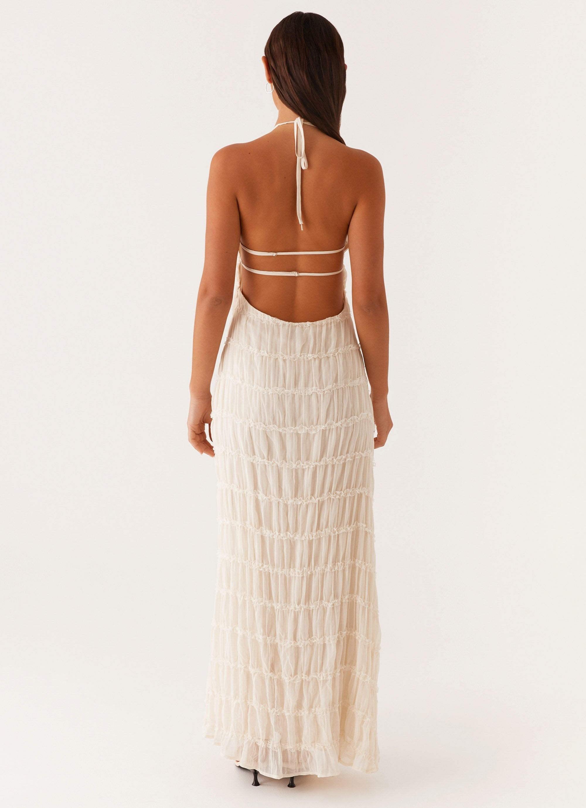 Sofie | Halterneck Maxi Kjole