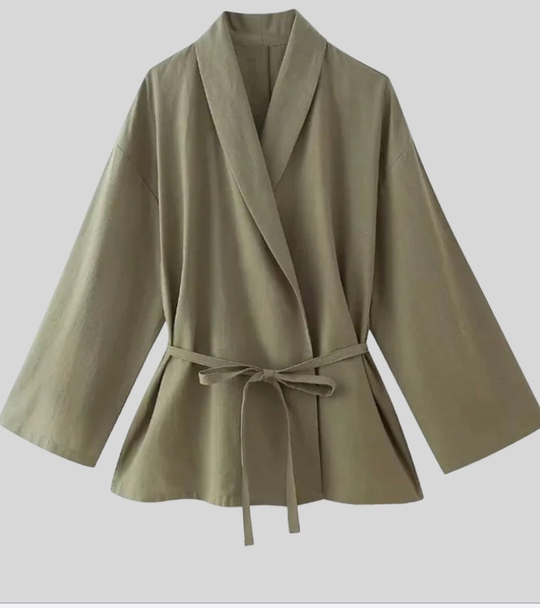 Meral | Spring Flare Linen Set