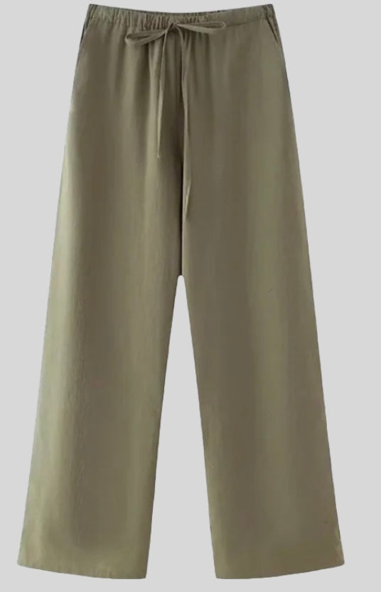 Meral | Spring Flare Linen Set