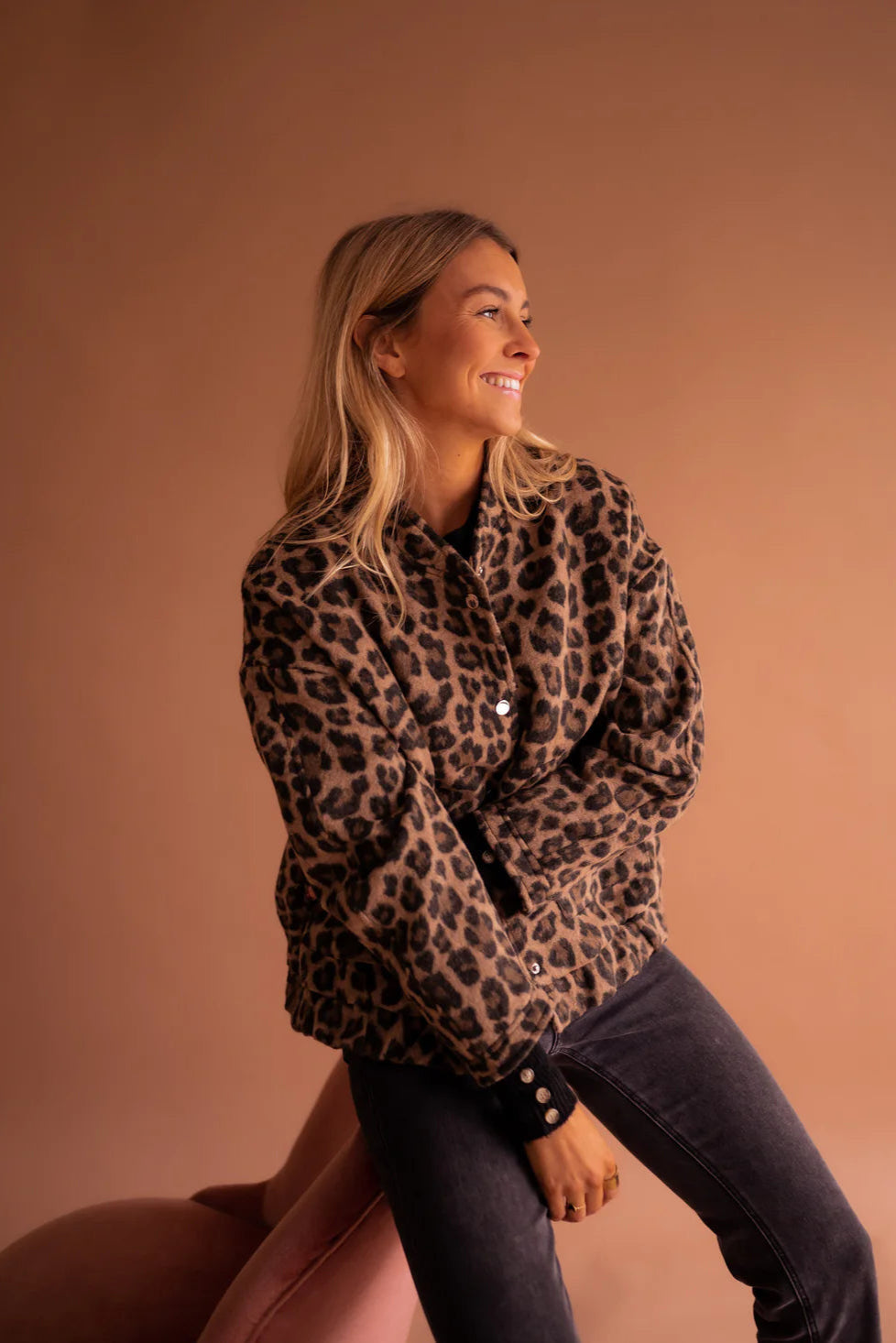 Nova | Leopard-Bomberjakke