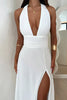 Elenor | Backless Elegance Maxi Dress