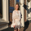 Iselin | Elegant Minikjole i Beige