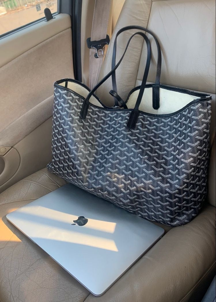 Ingrid | Shopper med monogramdetaljer