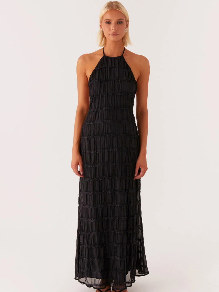 Sofie | Halterneck Maxi Kjole