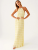 Sofie | Halterneck Maxi Kjole