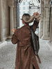 Solveig | Semsket trenchcoat