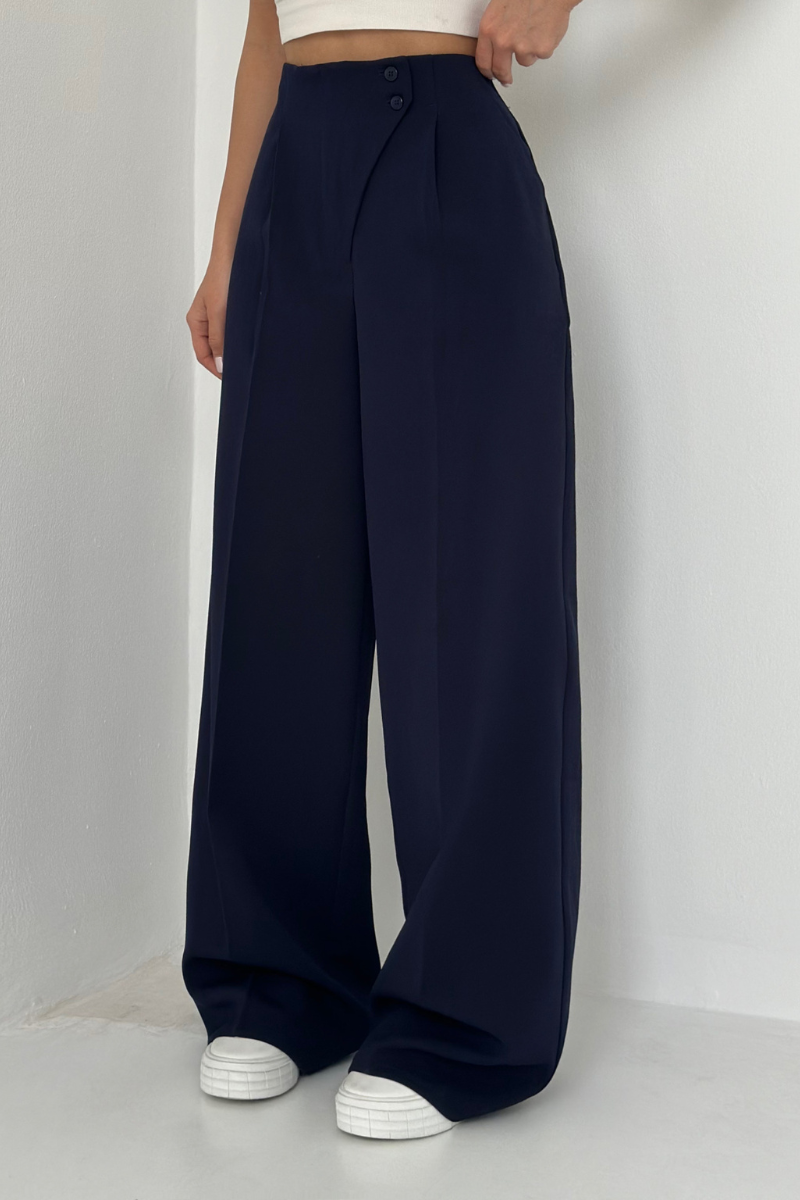 Lena | High-Waisted Wide-Leg Bukser