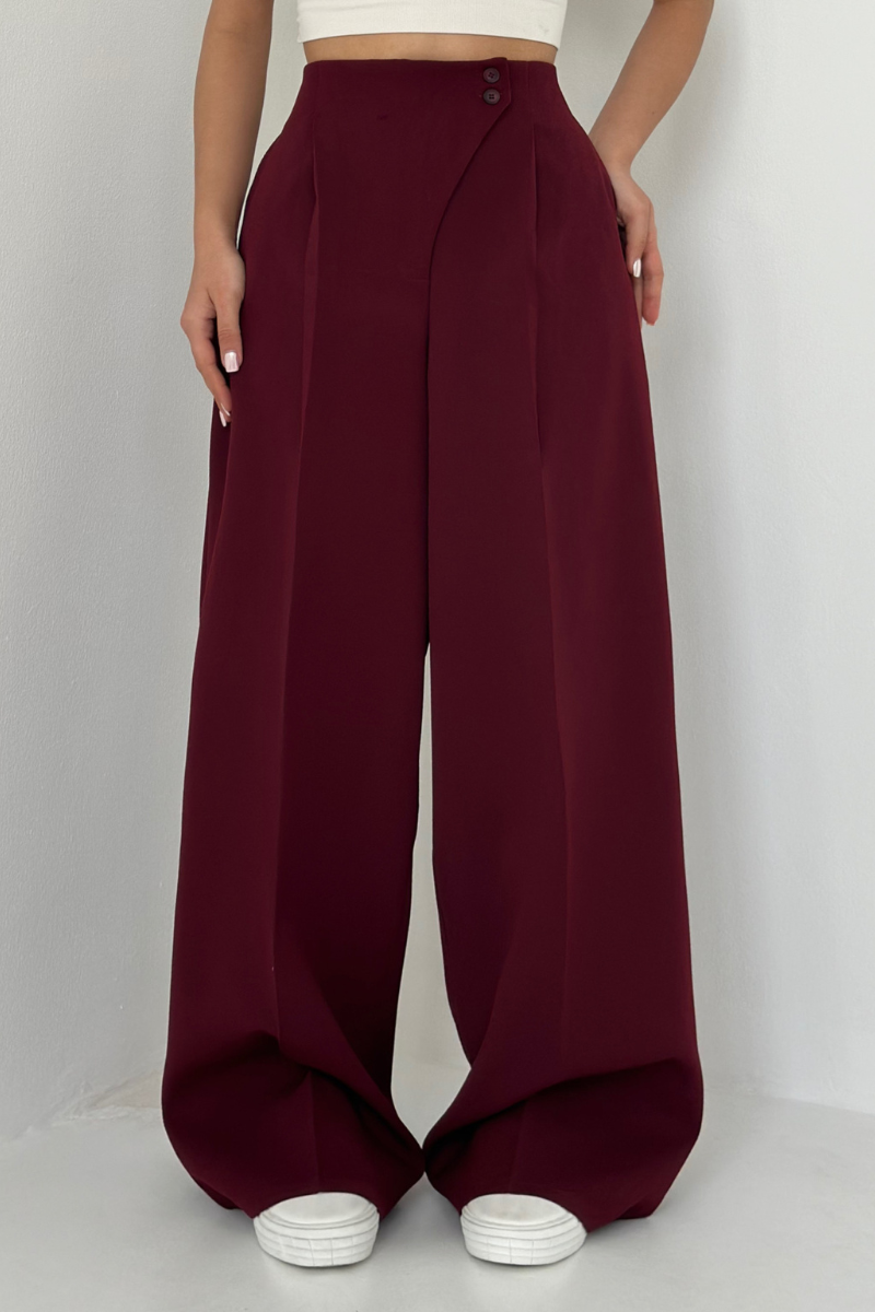 Lena | High-Waisted Wide-Leg Bukser