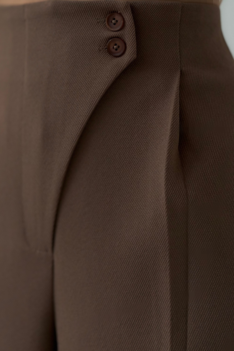 Lena | High-Waisted Wide-Leg Bukser