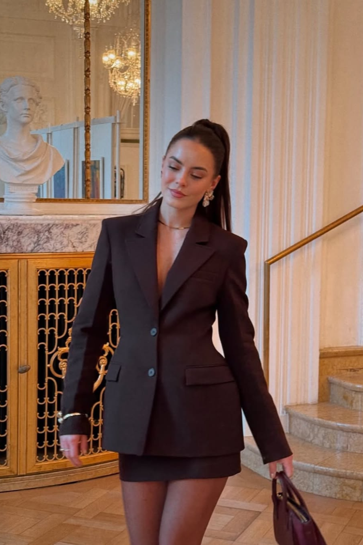 Thea | Sjokoladeblazer
