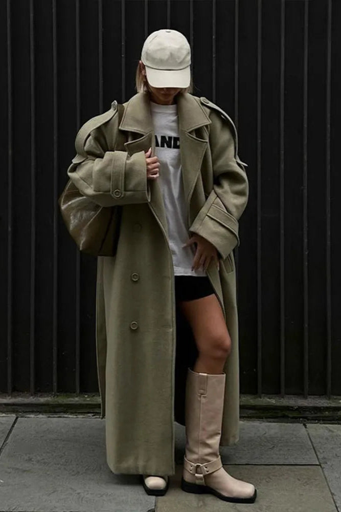 Anita | Oversized trenchcoat