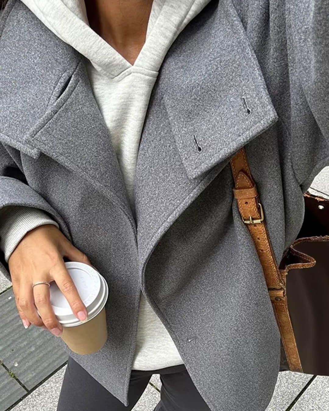 Claire | Kort trenchcoat for damer
