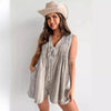 Ina | Denim Romper