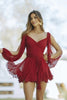 Gaia | Mini Ruffled kjole