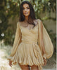Gaia | Mini Ruffled kjole