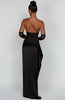 Solveig | One-Shoulder Sateng Kjole