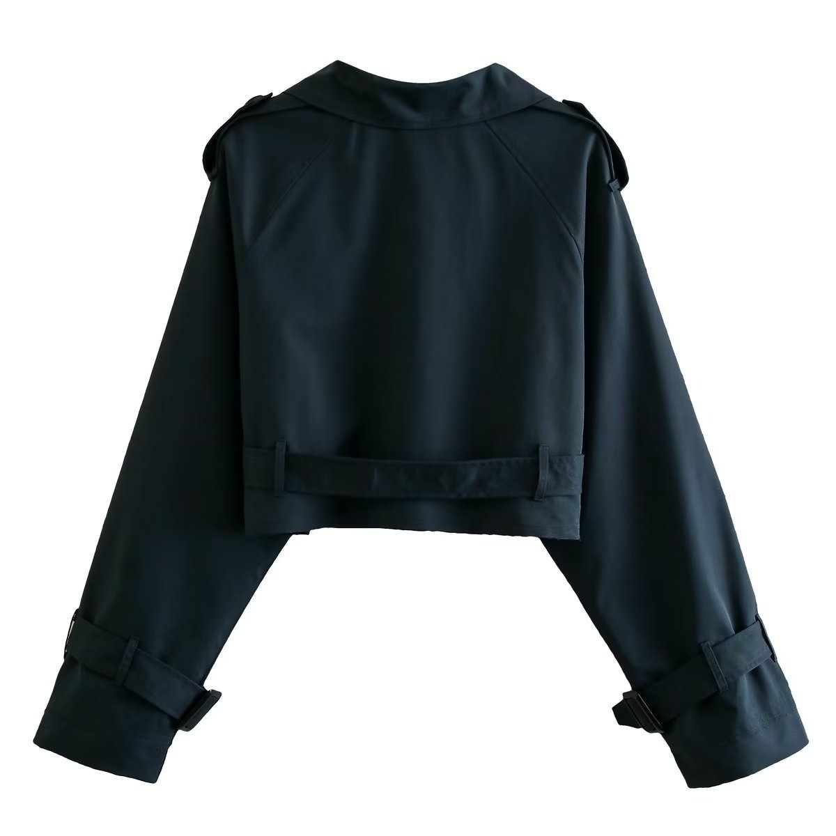 Elvina | Kort Trenchcoat