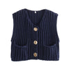 Sigrit | Knitted style vest