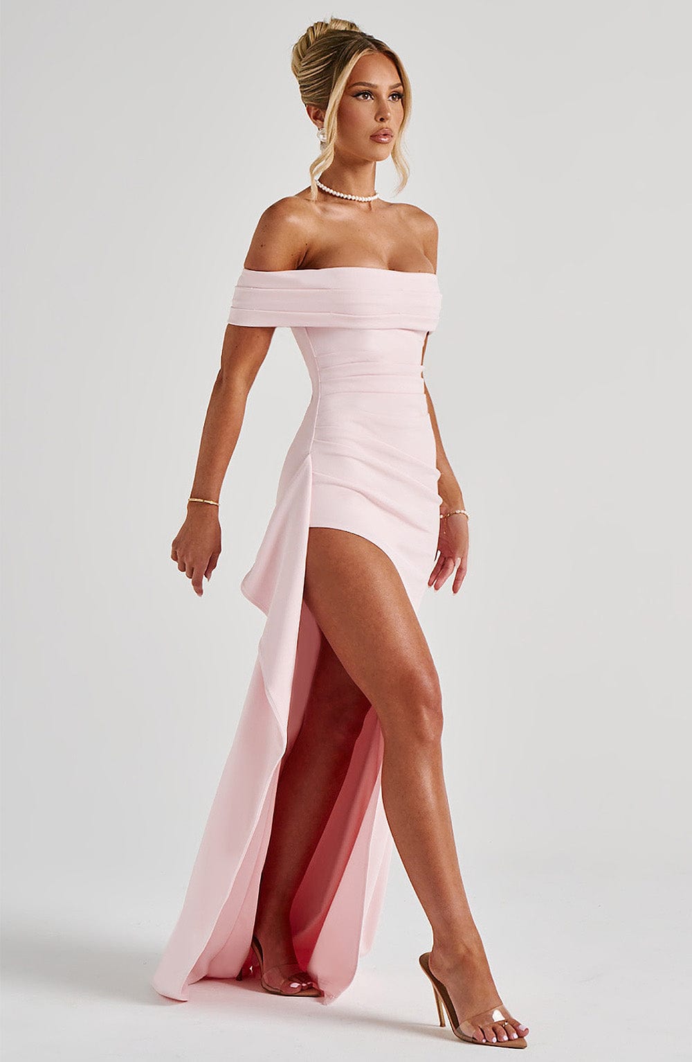 Synnøve | Elegant Maxikjole i Blush