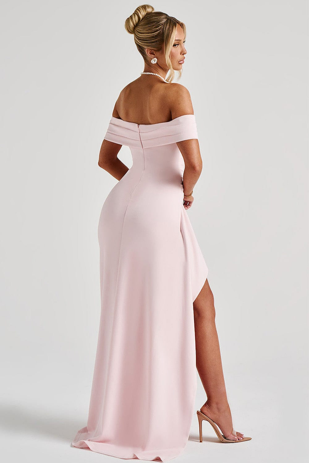 Synnøve | Elegant Maxikjole i Blush