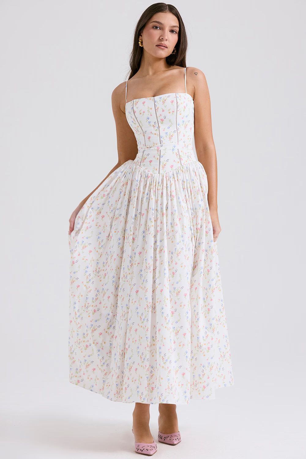 Elmine | Elegant midikjole