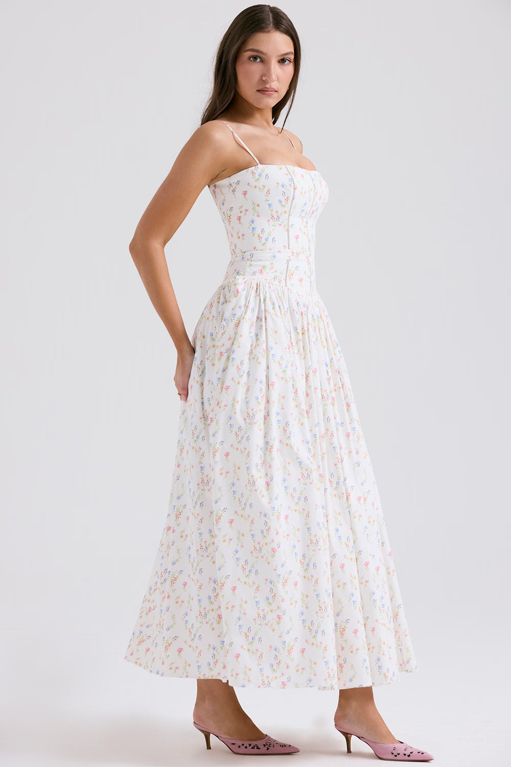 Elmine | Elegant midikjole
